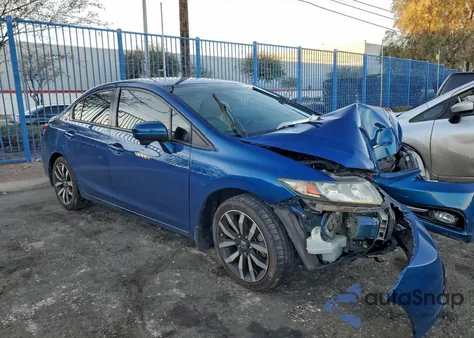 2014 Honda Civic Exl from USA, damaged, VIN 19XFB2F95EE025688